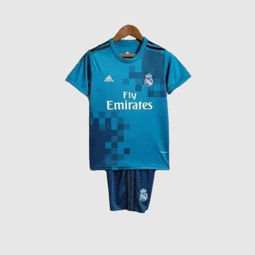 Real Madrid Away 17/18 Retro Shirt - Kids, Fan Version
