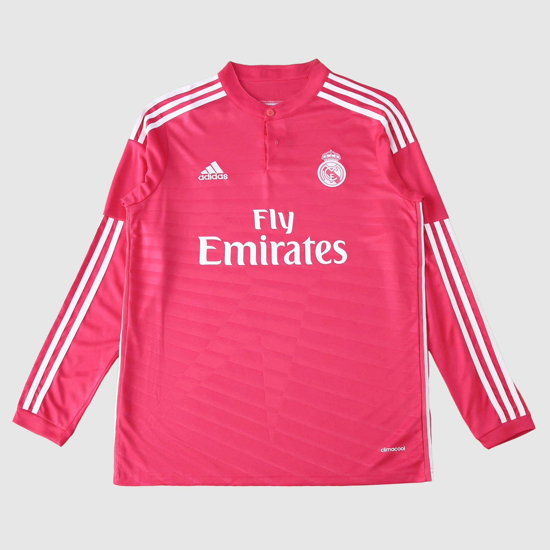 Real Madrid Away 2014/15 Retro Shirt - Fan Version, Long Sleeve