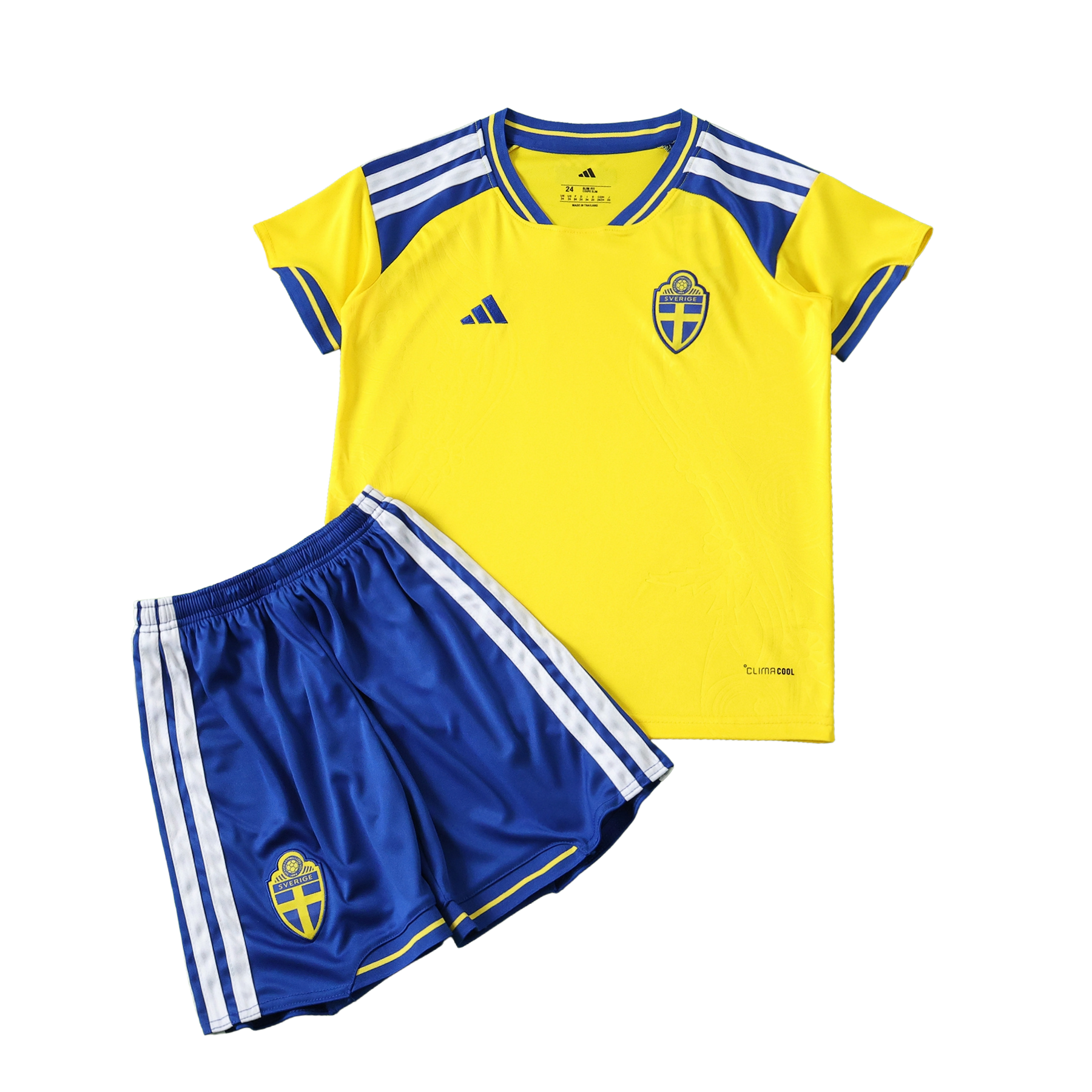 Sweden Home 26/27 Shirt - Kids, Fan Version