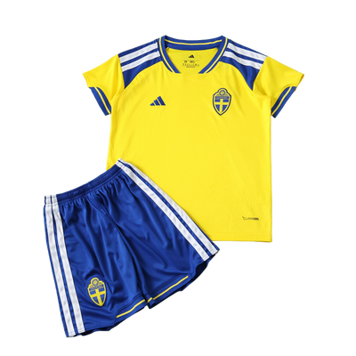 Sweden Home 26/27 Jersey - Kids, Fan Version