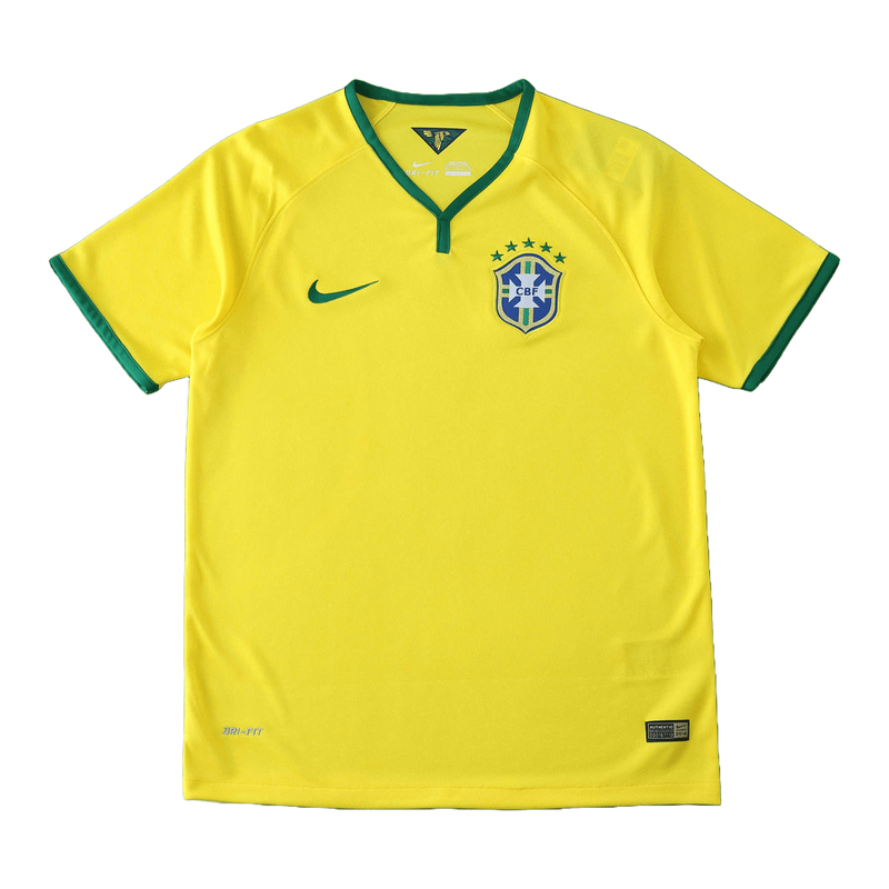 Brazil Home 2014 Retro Shirt - Fan Version