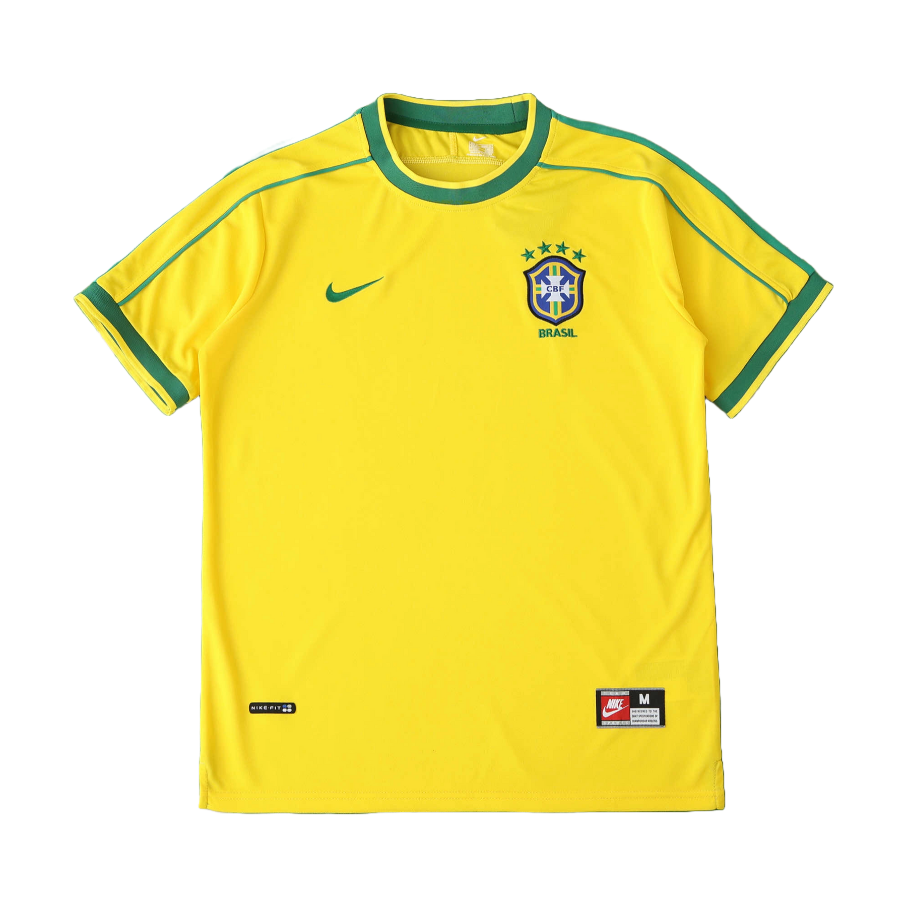 Brazil Home 1998 Retro Shirt - Fan Version