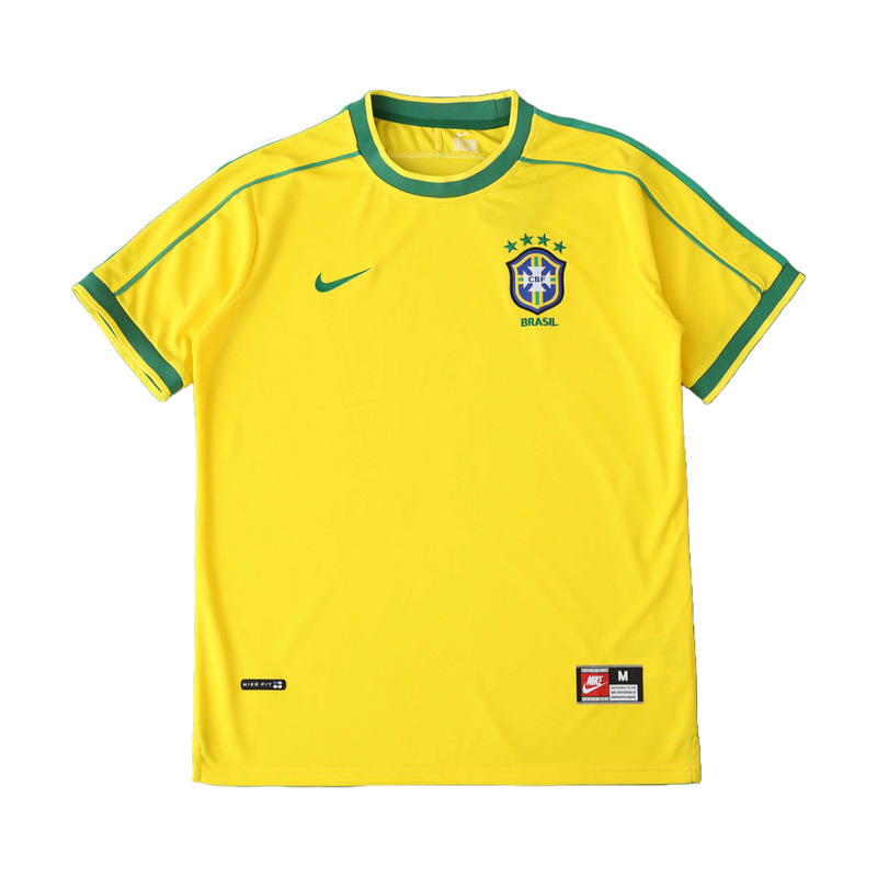 Brazil Home 1998 Retro Shirt - Fan Version