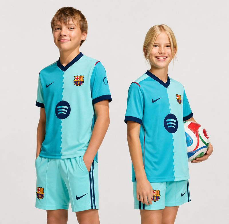 Barcelona 26/27 III Third - Kids Kit