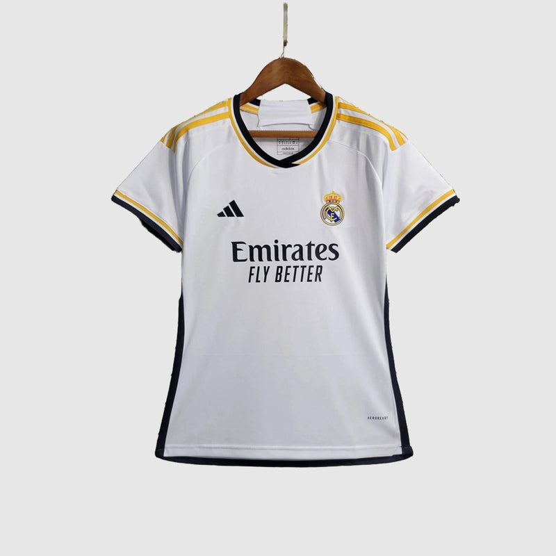 Real Madrid Home 23/24 Shirt - Women's, Fan Version