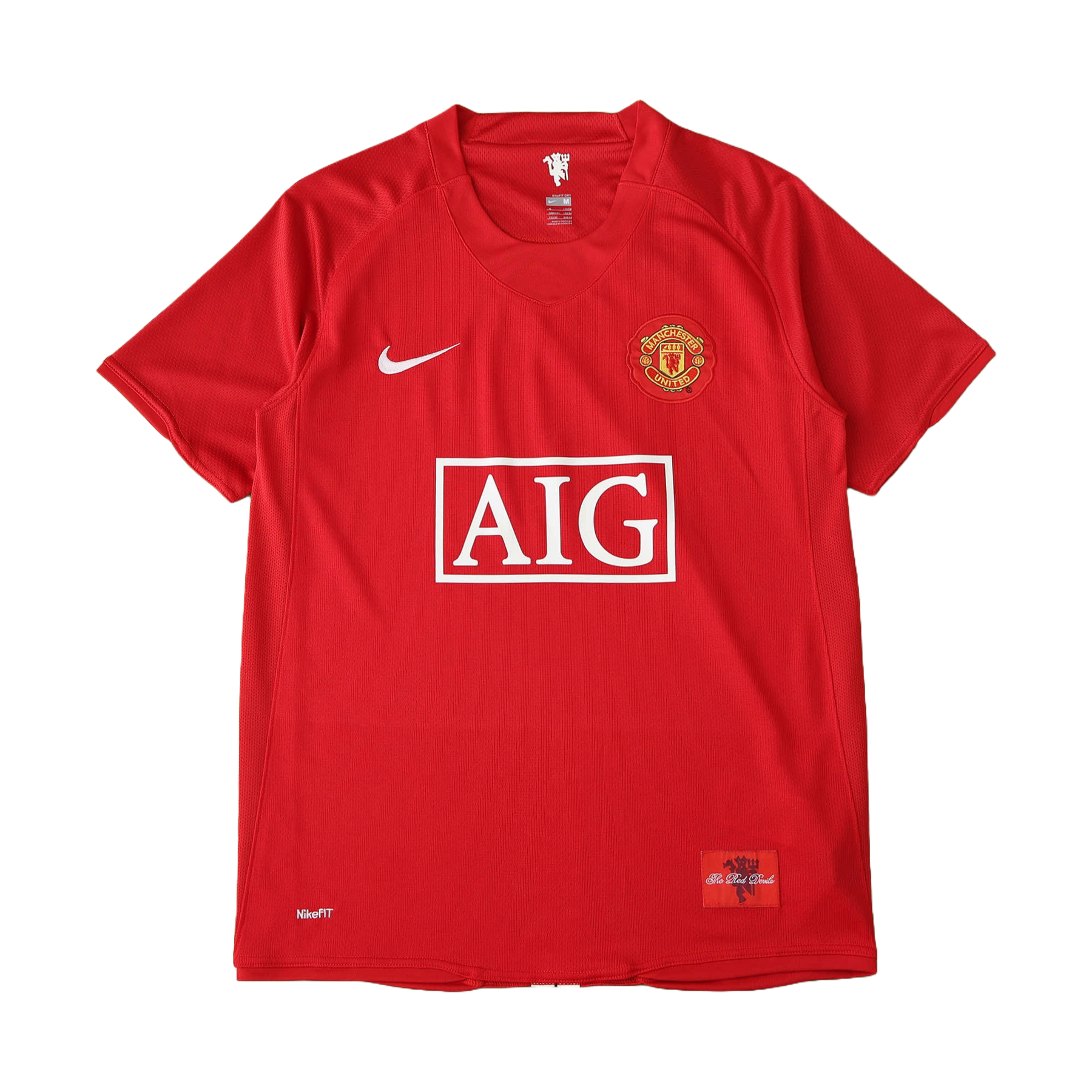 Manchester United Home 07/08 Retro Shirt - Fan Version