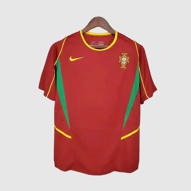 Portugal Home 2002 Retro Shirt - Fan Version