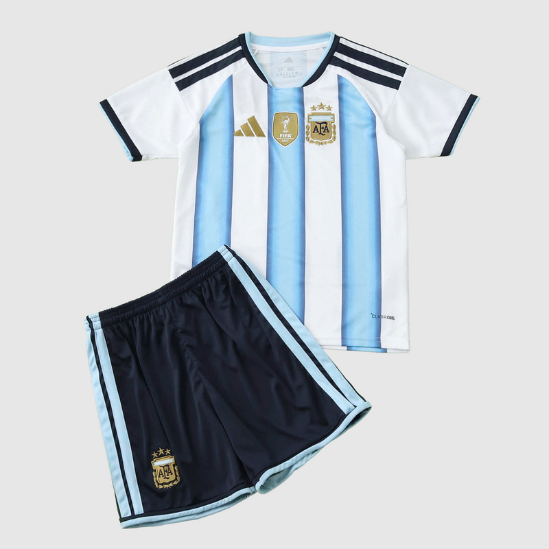 Argentina Home 26/27 Shirt - Kids, Fan Version