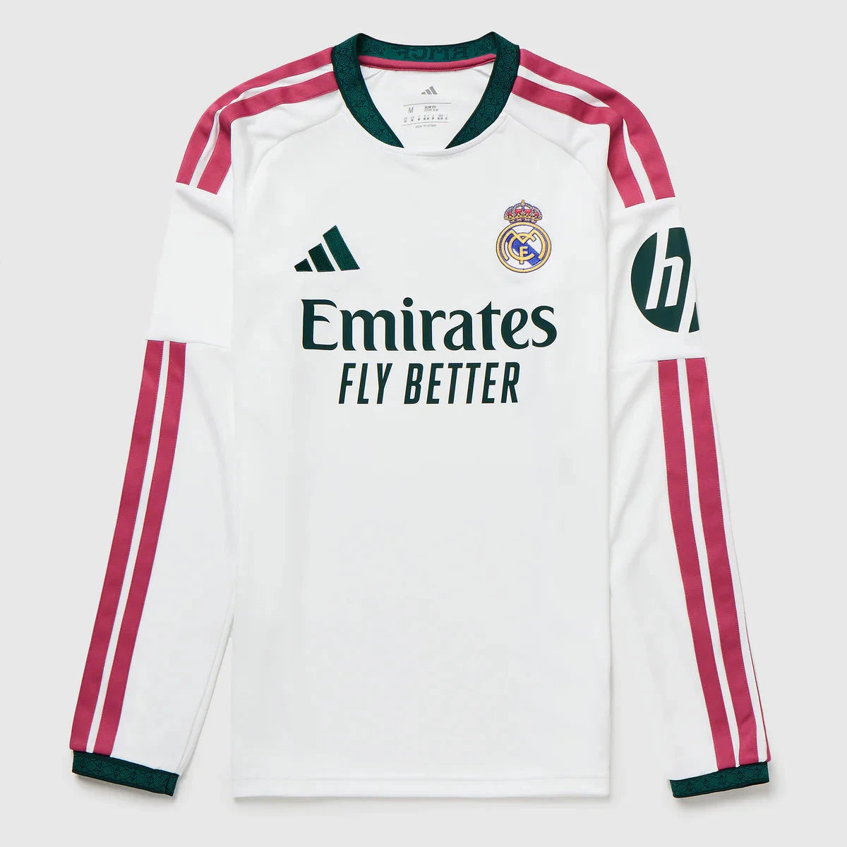 Real Madrid Home 26/27 Shirt - Player Version, Long Sleeve