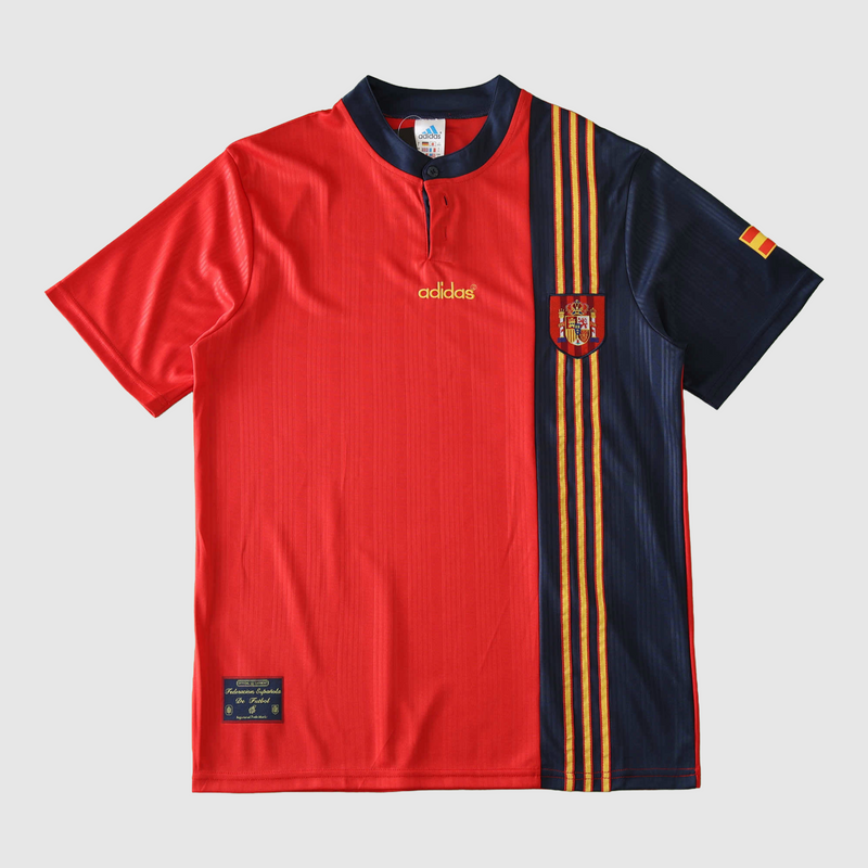 Spain Home 1996 Retro Shirt - Fan Version
