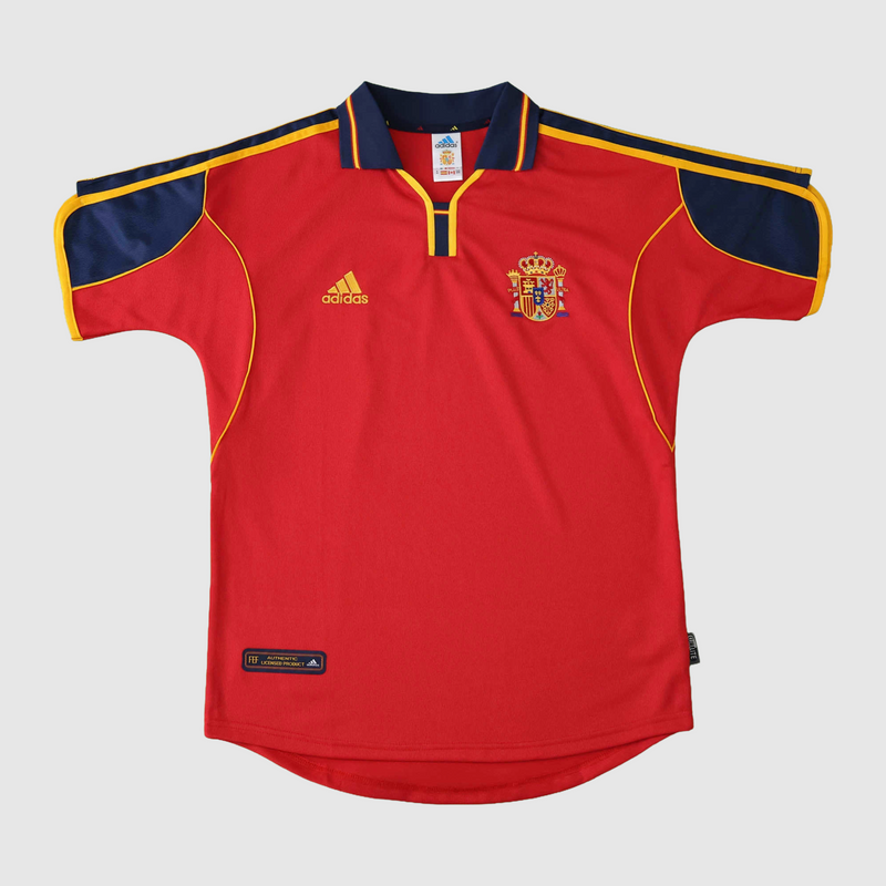 Spain Home 2000 Retro Shirt - Fan Version