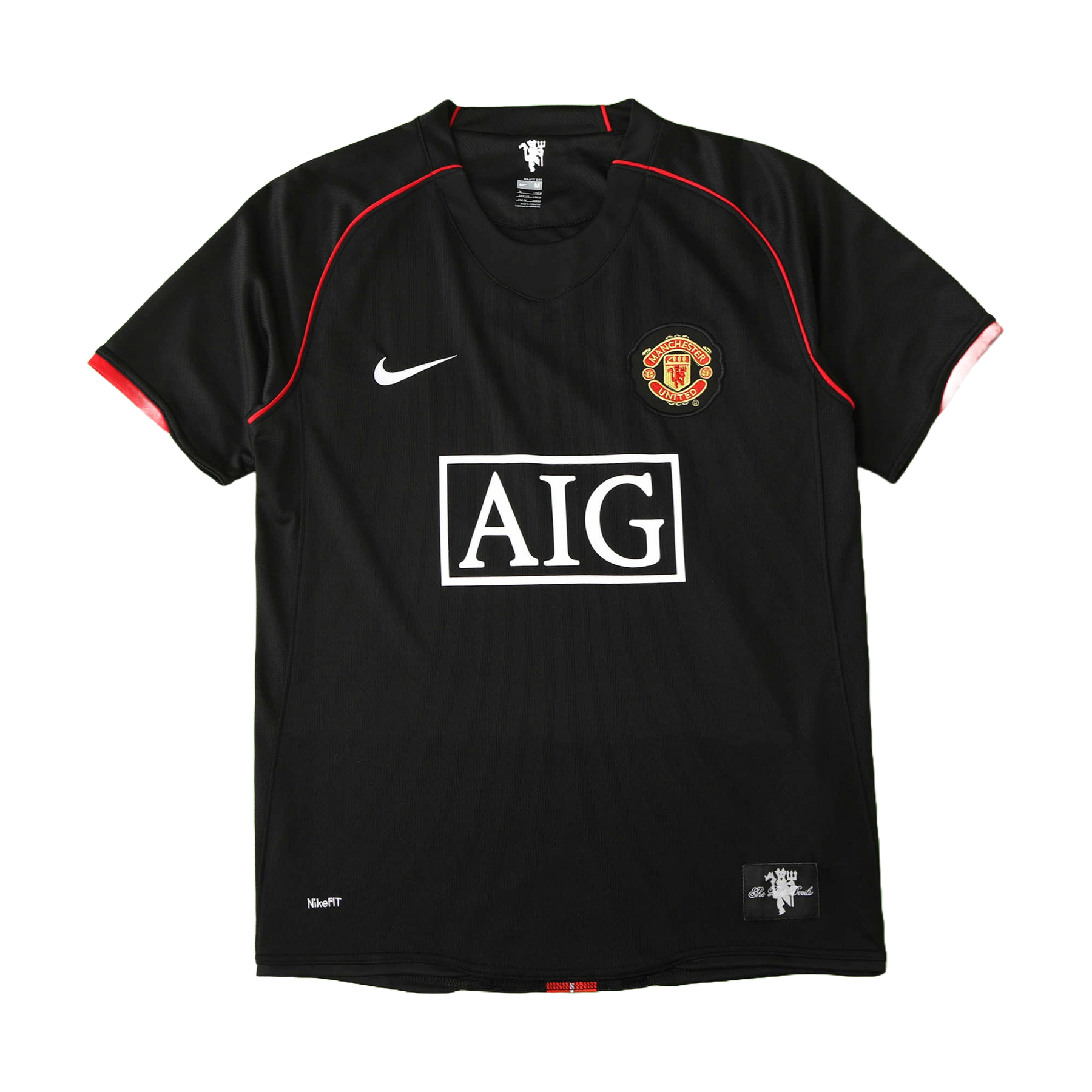 Manchester United Away 2007/08 Retro Shirt - Fan Version