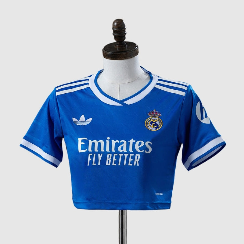 Real Madrid Third 25/26 Shirt (Crop) - Women's, Fan Version