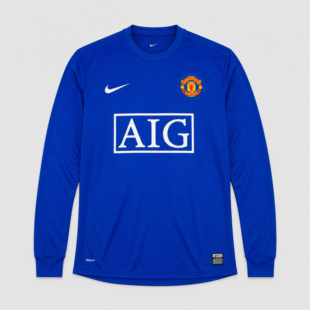 Manchester United Away 2008/09 Retro Shirt - Fan Version, Long Sleeve