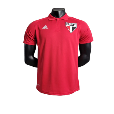 Sao Paulo 23/24 Polo Edition Jersey - Red - Fan Version