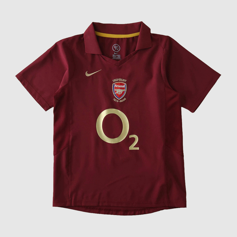 Arsenal Home 2005/06 Retro Shirt - Fan Version