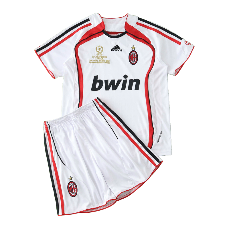 AC Milan Away 2006/07 Retro Shirt - Kids, Fan Version