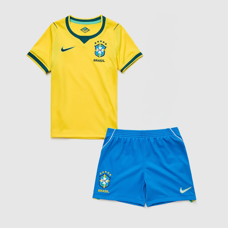 Brazil Home 26/27 Shirt - Kids, Fan Version