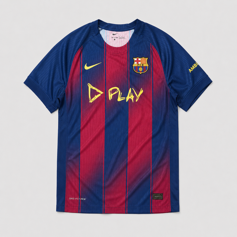Barcelona Home 25/26 Shirt - Player Version