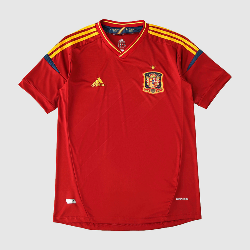 Spain Home 2012 Retro Shirt - Fan Version