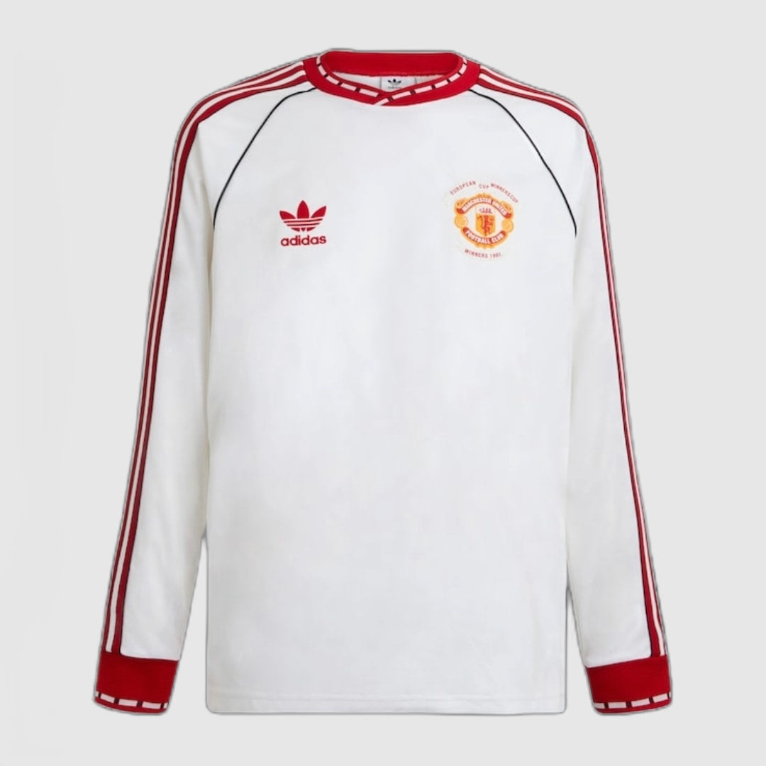 Manchester United Away 1991 Retro Shirt - Fan Version, Long Sleeve
