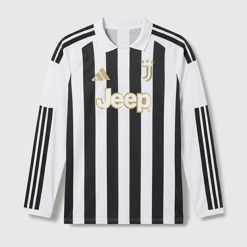 Juventus Home 26/27 Shirt - Fan Version, Long Sleeve