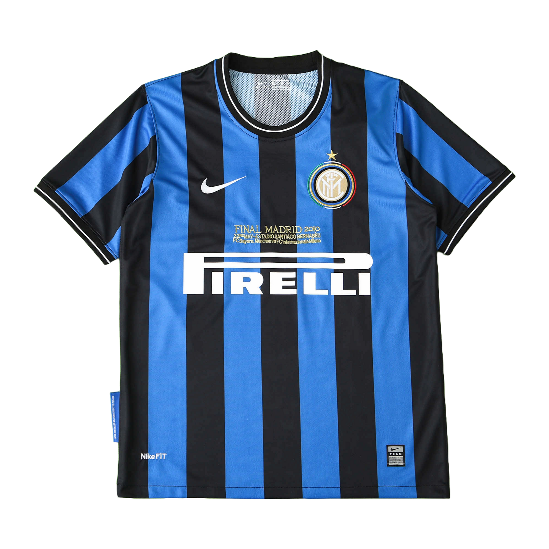 Inter Milan Home 2010 Retro Shirt - Fan Version