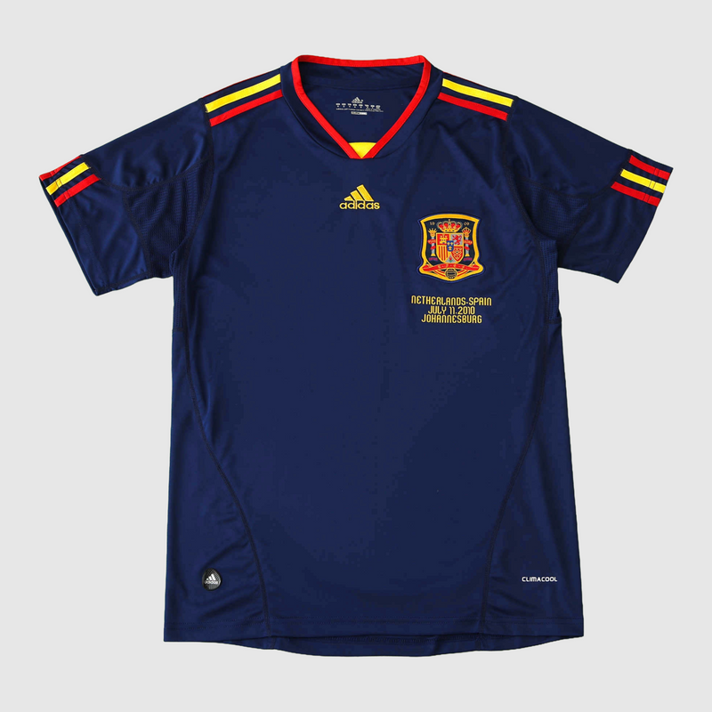 Spain Away 2010 Retro Shirt - Fan Version