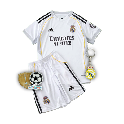 Real Madrid Home 25/26 Jersey - Kids, Fan Version
