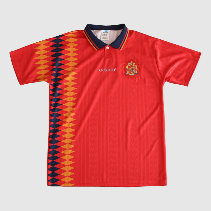 Spain Home 1994 Retro Shirt - Fan Version