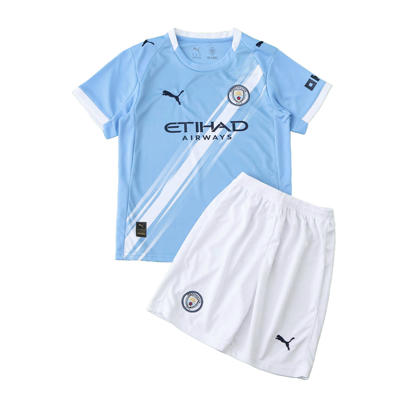 Manchester City Home 25/26 Shirt - Kids, Fan Version