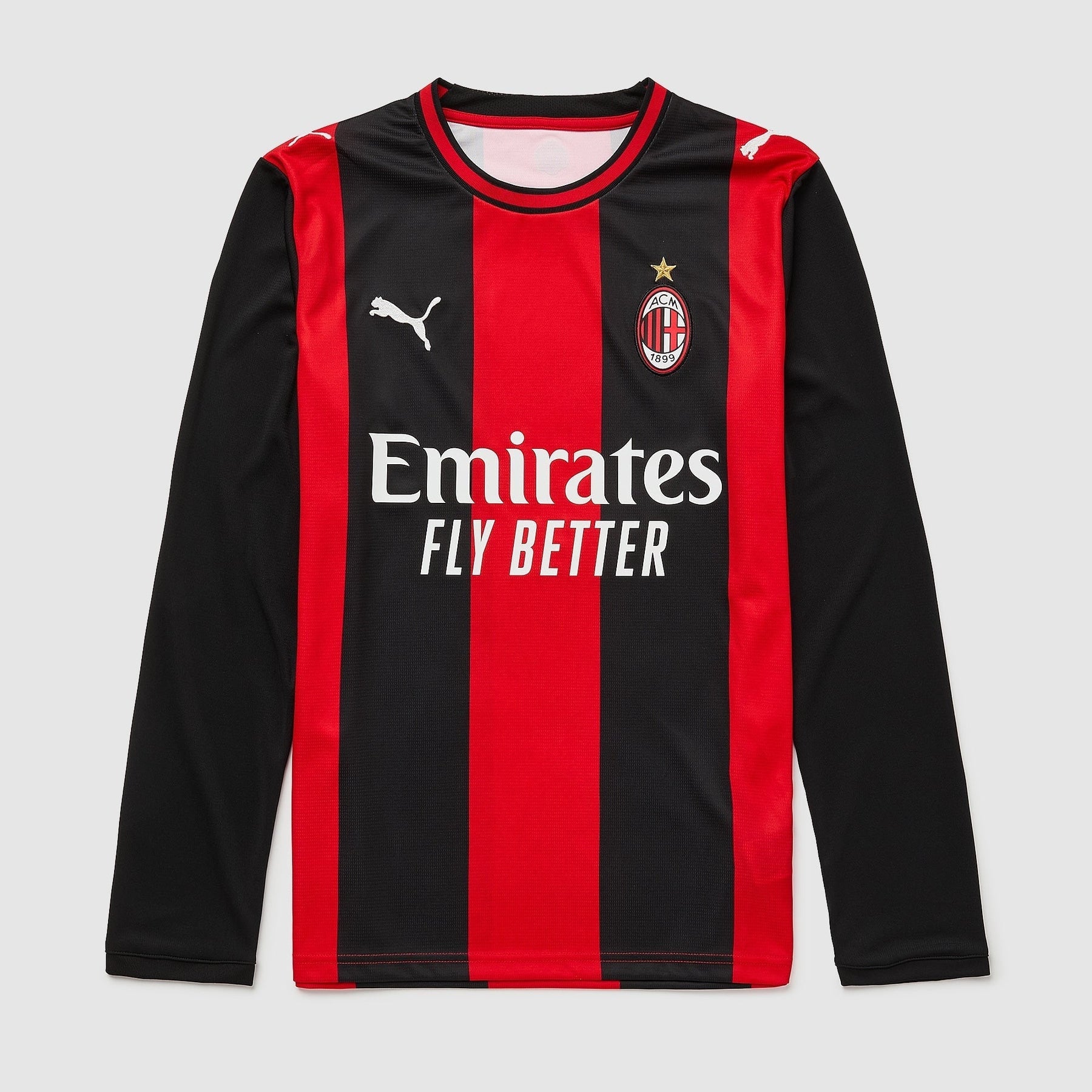 AC Milan Home 26/27 Shirt - Fan Version, Long Sleeve