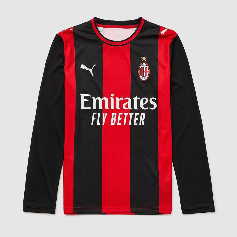AC Milan Home 26/27 Shirt - Player Version, Long Sleeve