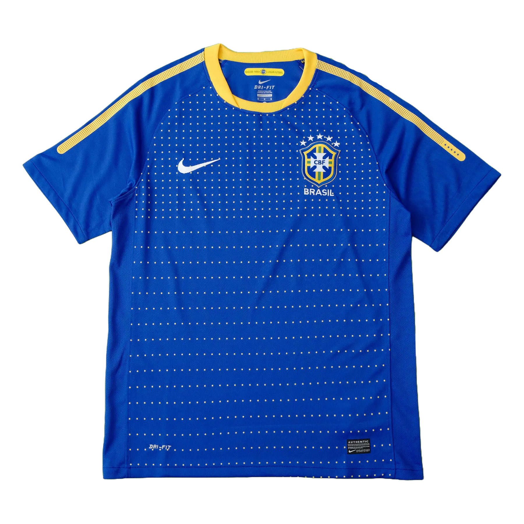 Brazil Away 2010 Retro Shirt - Fan Version