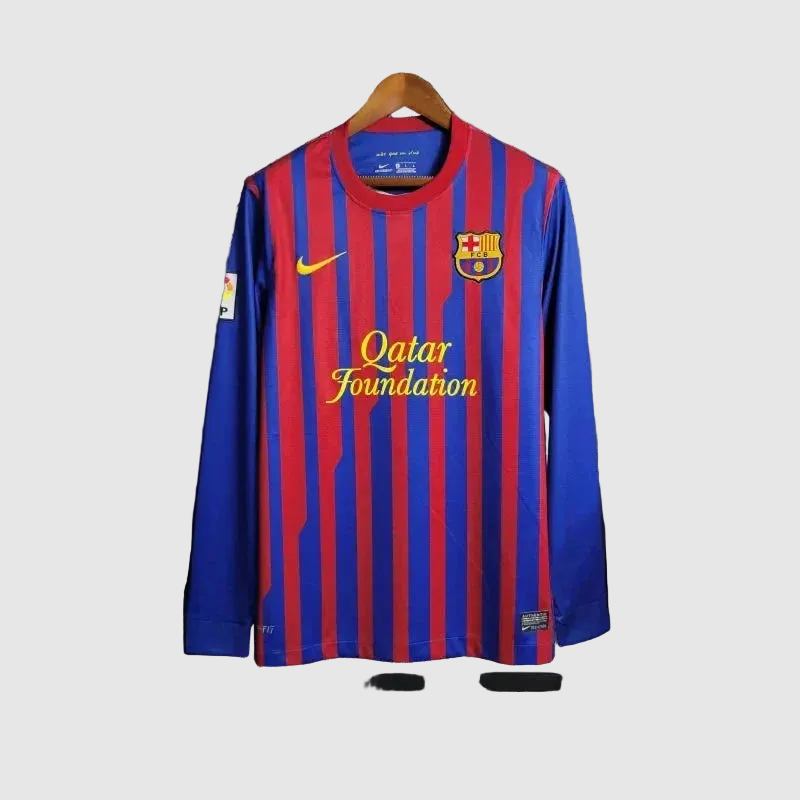 Barcelona 2011/12 Retro Shirt - Fan Version, Long Sleeve