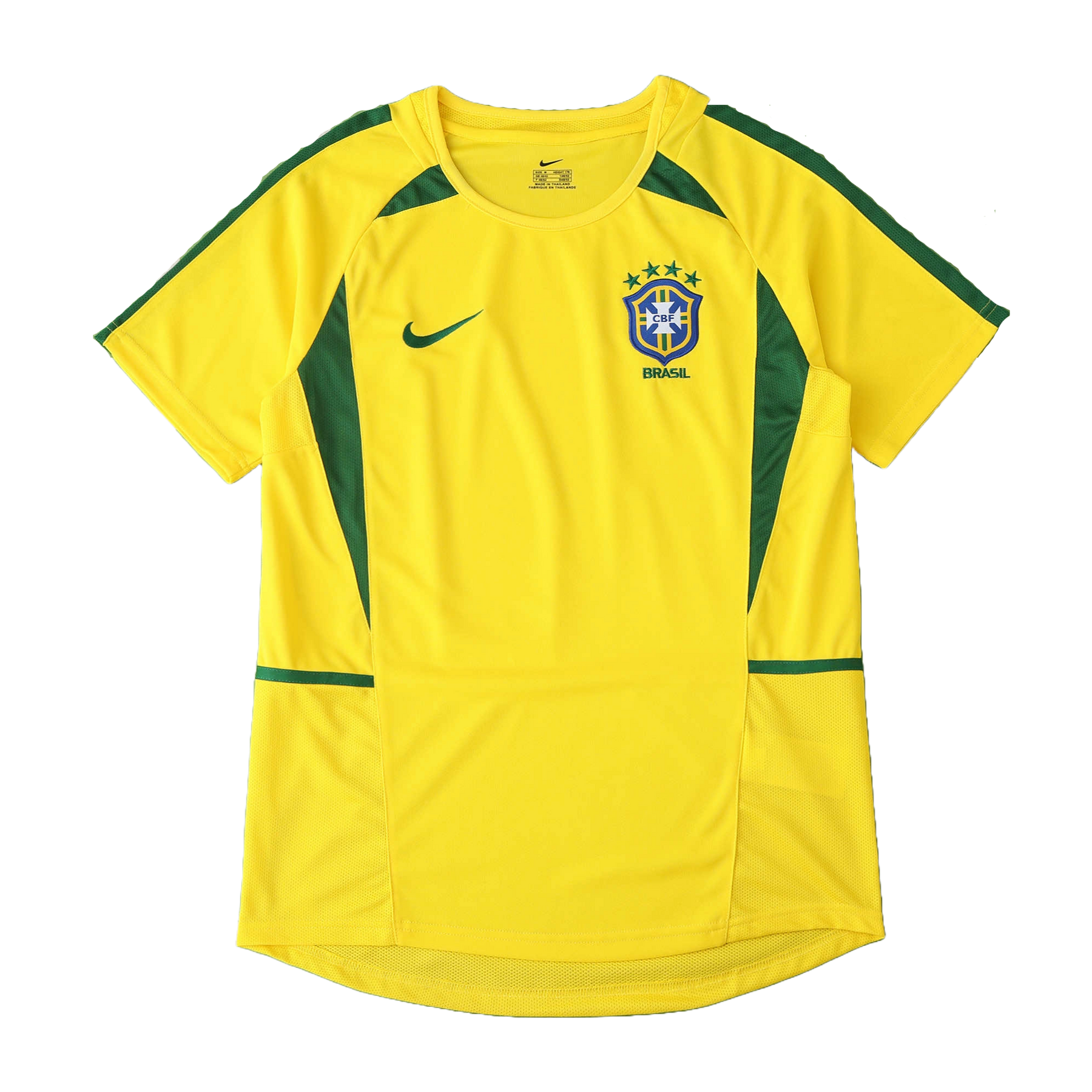 Brazil Home 2002 Retro Shirt - Fan Version