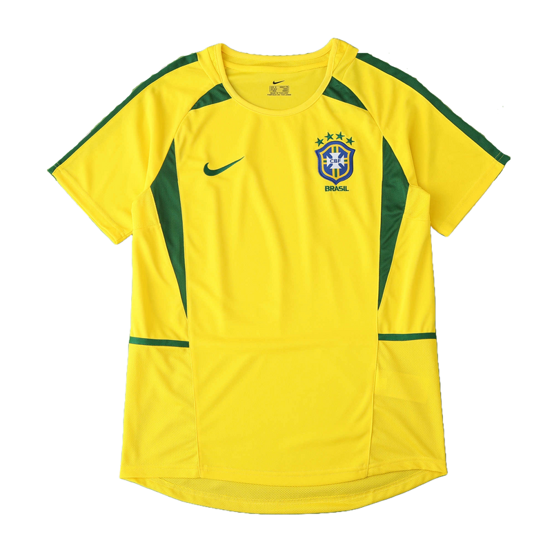 Brazil Home 2002 Retro Shirt - Fan Version