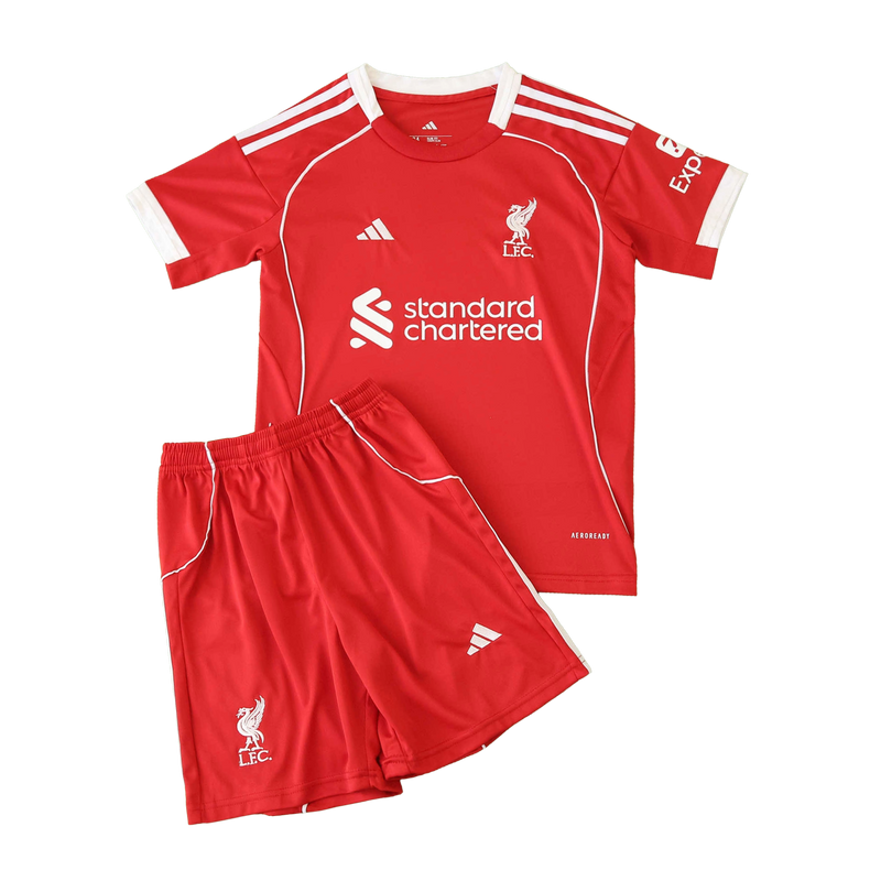 Liverpool Home 25/26 Shirt - Kids, Fan Version