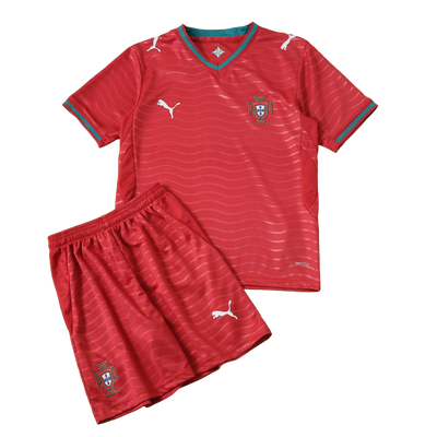 Portugal Home 26/27 Jersey (Kit) - Kids, Fan Version