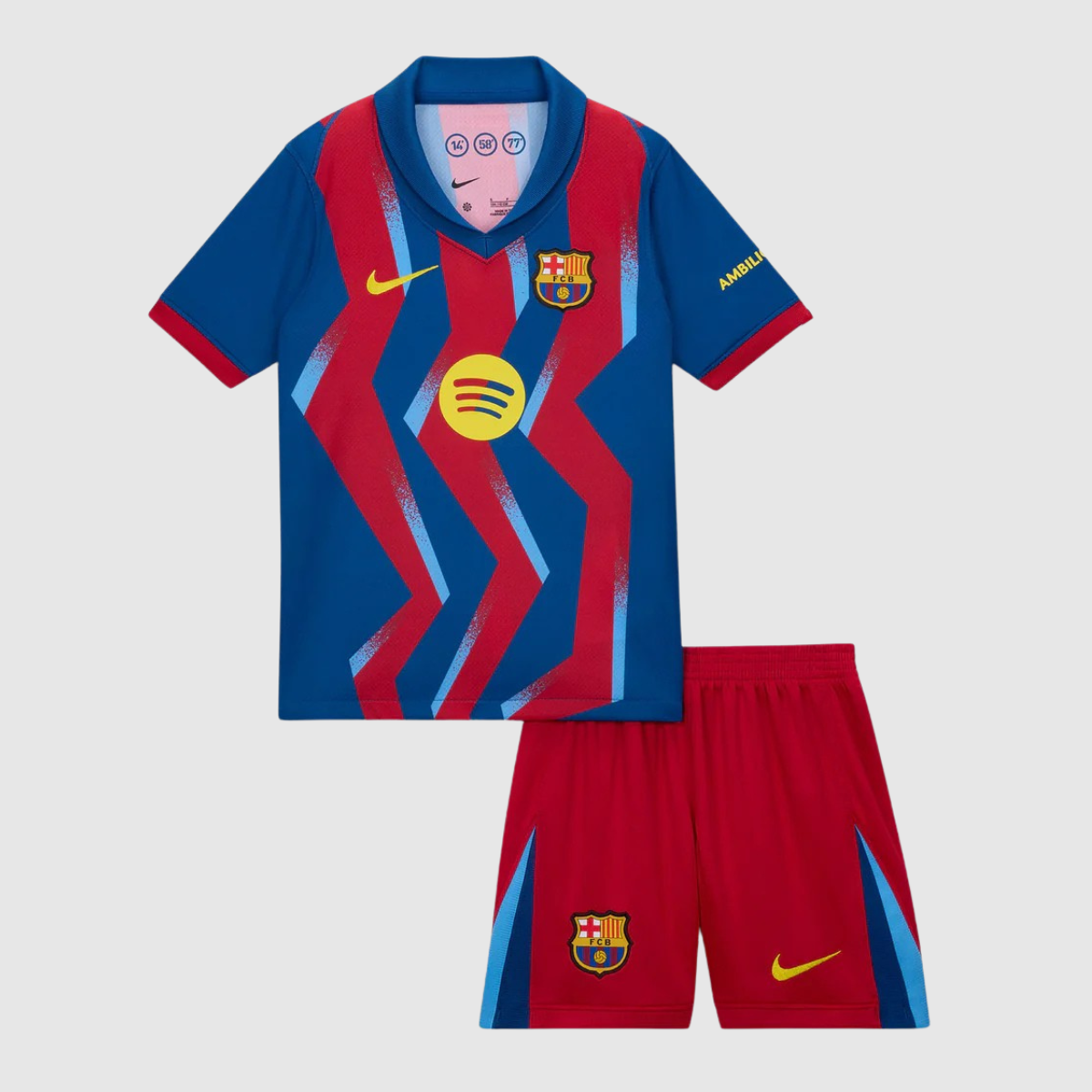 Barcelona Fourth 25/26 Shirt - Kids, Fan Version
