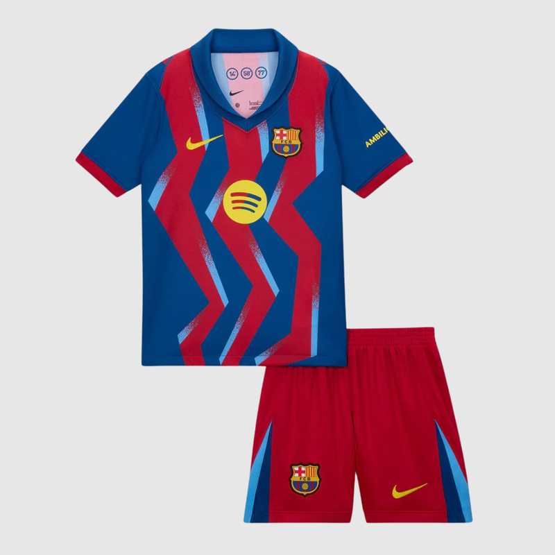 Barcelona Fourth 25/26 Shirt - Kids, Fan Version