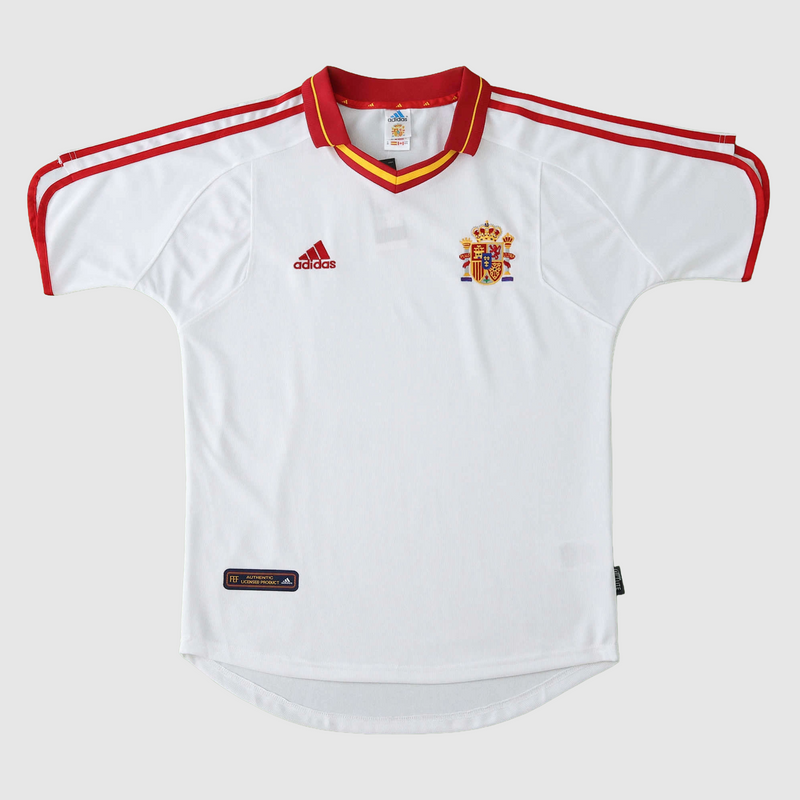 Spain Away 2000 Retro Shirt - Fan Version