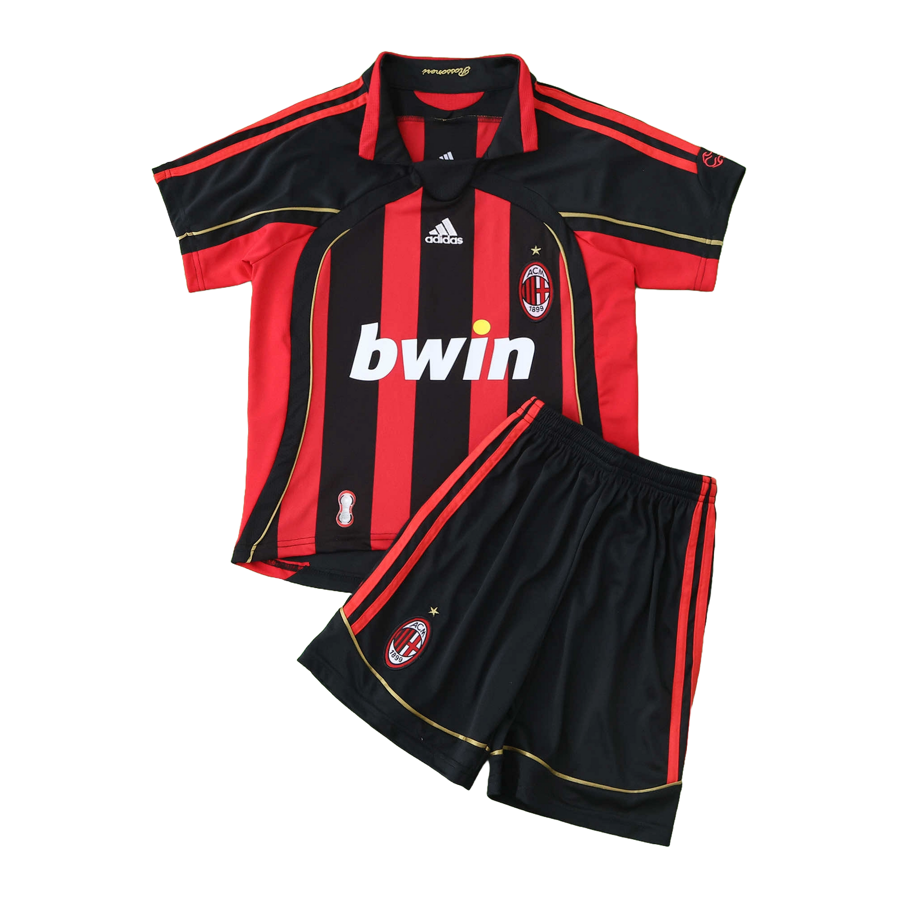 AC Milan Home 2006/07 Retro Shirt - Kids, Fan Version