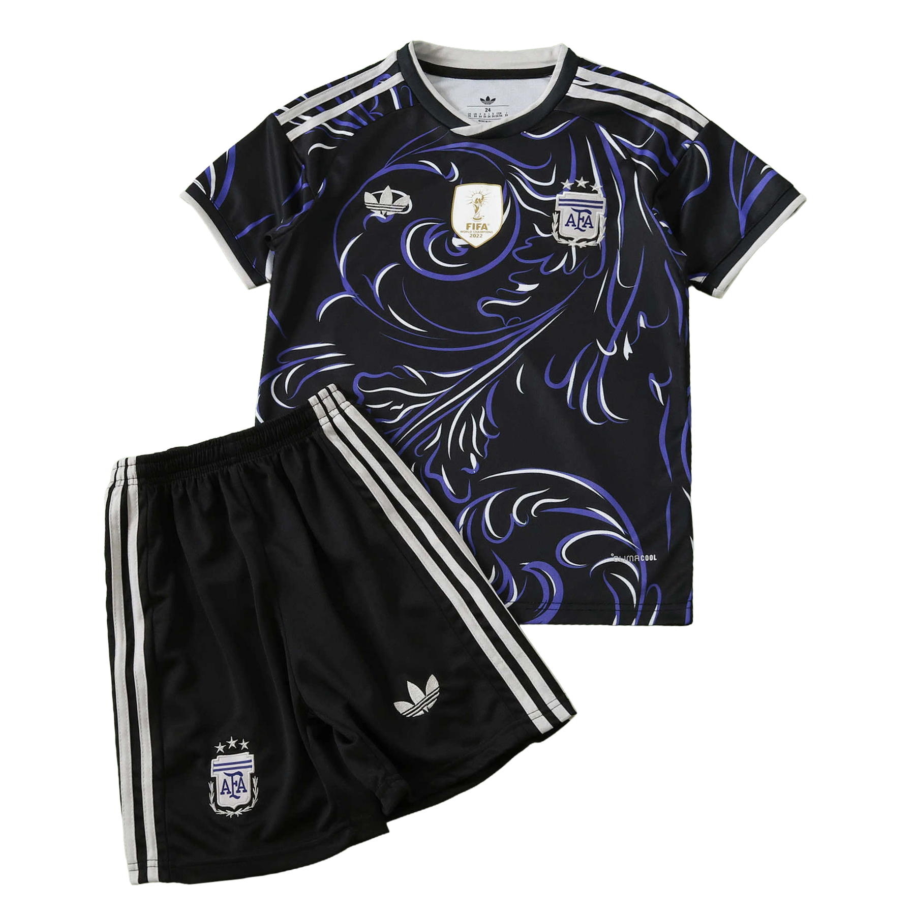 Argentina Away 26/27 Shirt (Kit) - Kids, Fan Version