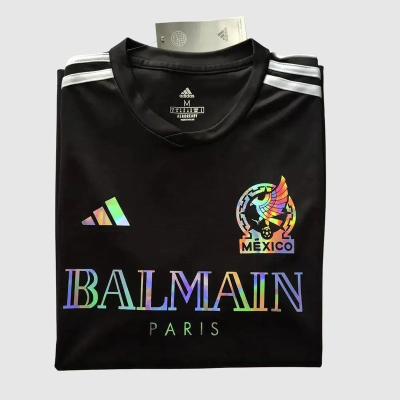 Mexico Special Edition 26/27 Shirt (BALMAIN Reflective) - Fan Version