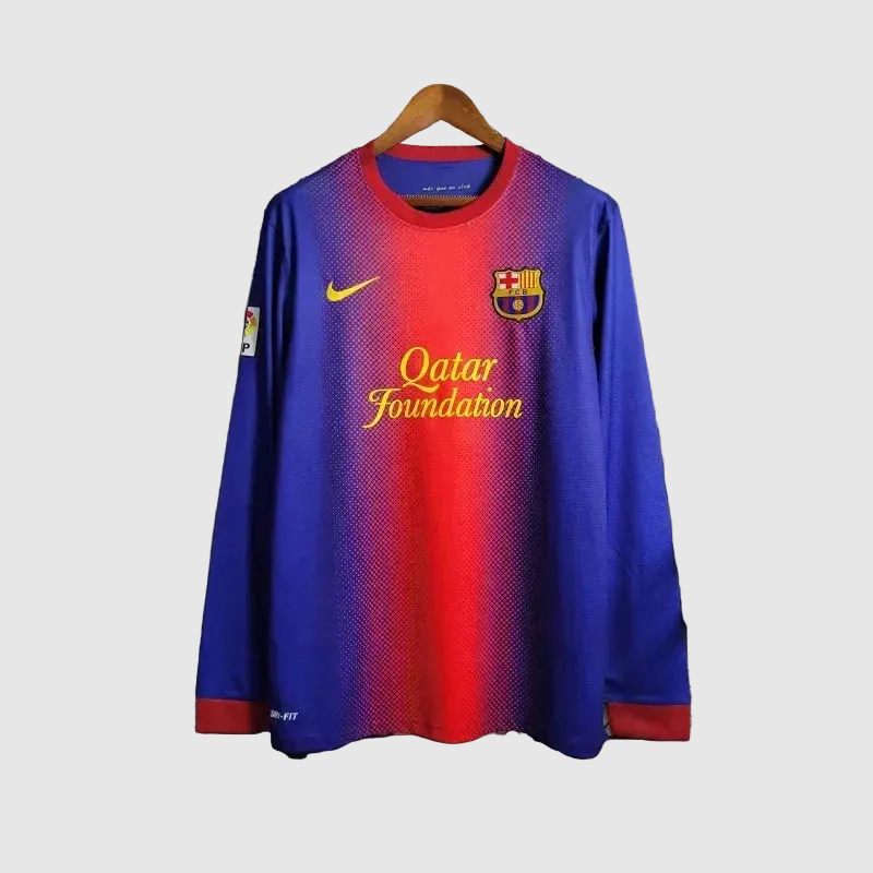 Barcelona 2012/13 Retro Shirt - Fan Version, Long Sleeve