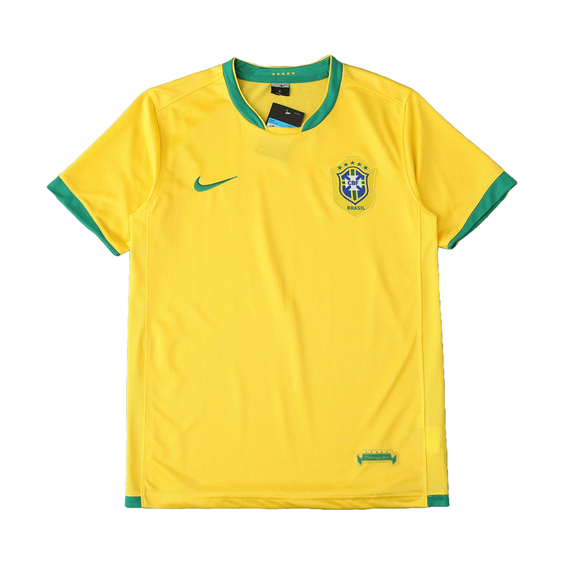 Brazil Home 2006 Retro Shirt - Fan Version