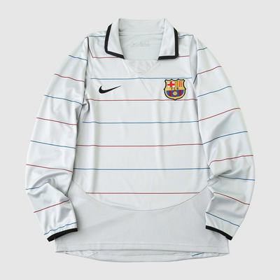 Barcelona 2003/04 Retro Jersey - Fan Version, Long Sleeve