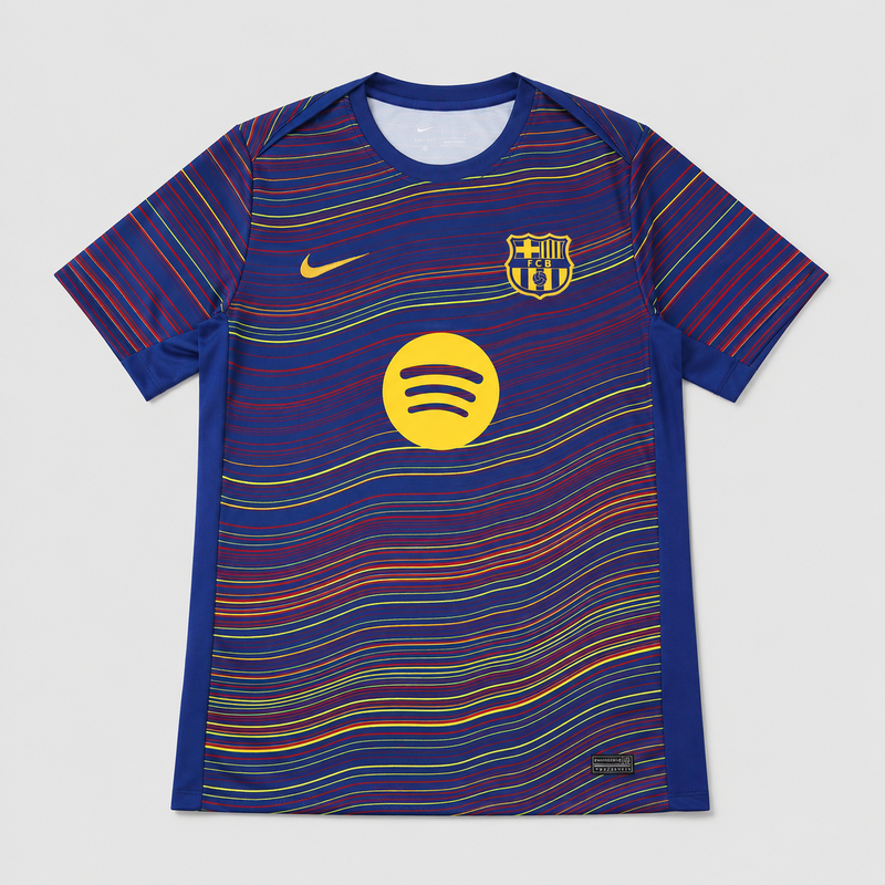 Barcelona Pre-Match 25/26 Shirt - Fan Version