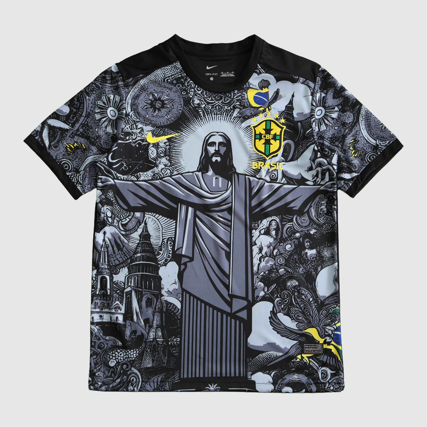 Brazil Special Edition 26/27 Shirt (Cristo Redentor 2) - Fan Version